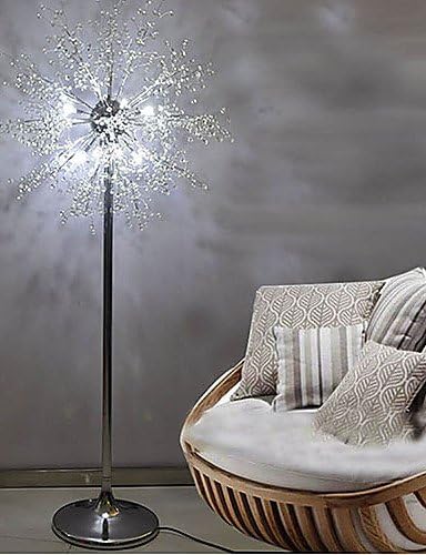 DXZMBDM Floor Lamps Imitate Crystal / LED Modern/Comtemporary Metal/GDNS Dandelion/Firework , white-220-240v