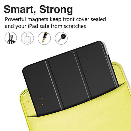 IVSO hochwertiges PU Leder Etui hülle Tasche Case – mit Standfunktion, super 360° Anti-Wrestling, ist für Huawei MediaPad T3 8.0 Tablet-PC perfekt geeignet (Schwarz) - 7