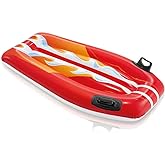 Intex Joy Rider inflatable wave surfing in a variety of colors