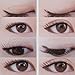 Approx. 144 Pairs of Invisible Double Eyelid Tape Stickers Strips with A Fork Widened