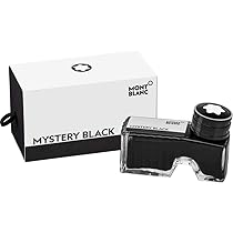 Mont Blanc Ink Bottle, Mystery Black (105190) 60ml : Amazon.in