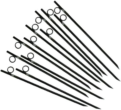 Yard Tuff YTF-3818RS-12PK 3/8 x 18 Rebar Stakes, by Yard Tuff