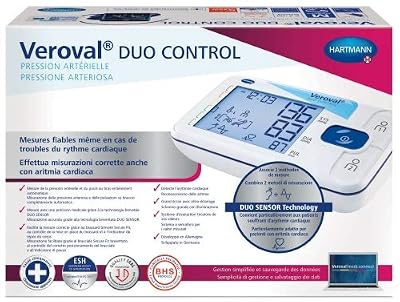 Hartmann Veroval de bras Hartmann Tensiomètre Duo Control Brassard Medium - Tensiomètre de bras