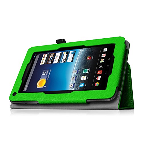 Fintie Medion Lifetab E7332 / E7331 / E7311 / E7322 / E7312 / E7315 / E7316 / E7231 Hülle Case – Folio Kunstleder Schutzhülle Tasche Cover Etui mit Ständerfunktion und Stylus-Halterung für MEDION LIFETAB E7332 / E7331 / E7311 / E7322 / E7312 / E7315 / E7316 / E7231 (7 Zoll) Tablet-PC, Grün - 8