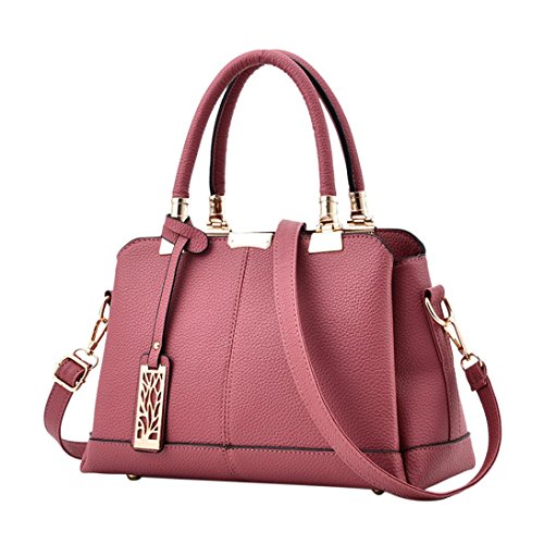 Preisvergleich Produktbild LANSKIRT Damen Handtasche Heiße Elegante Tasche-Leder Schultertasche Handtasche lässig Umhängetasche Querkörperarbeit Taschengeldbeutel