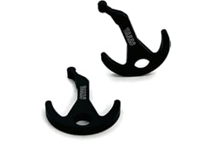 ‎STYYL 4 Stück Kleiderhaken für die Kederleiste der Markise passend für Fiamma, Thule, Dometic