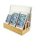 Produktbild Bambus Ladestation, Handy Mehrfach Ladestation aus 100% Bambus Handy Halter USB Holz Ladestation USB Desktop Ständer für Smartphone, Tablet, Laptop, eReader, Bücher, Zeitschriften usw.
