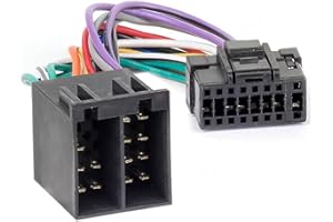 Audioproject A397 - Adapter radiowy wtyk ISO kompatybilny z Alpine CDA CDE RM R RB E RI CDM FLEX adapter do radia samochodowego