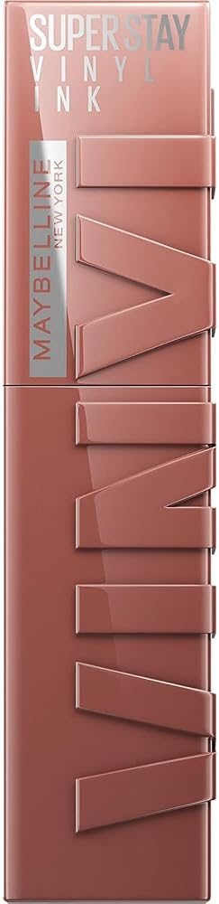 Maybelline New York Dudak Rengi, Bulaşmaz, 16 saate kadar kalıcı, Sıvı Ruj, Parlak Bitiş, SuperStay Vinil Mürekkep, 120 Vurucu