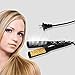 BESTEK Diamond-Studded Dry/Wet Metal Ceramics Heater Hair Straightening Iron with 1.65" Wide Plate, 5-mode Temperature Control and 360-degree Rotating Cable Joint BTHS001