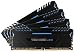 Produktbild Corsair Vengeance LED 64GB (4 x 16GB) DDR4 2666MHz C16 XMP 2.0 Enthusiast LED Beleuchtung Speicherkit (mit blau LED Beleuchtung) schwarz