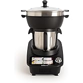 CREATE Chefbot Touch Pro Connect, intelligente Multifunktions-Küchenmaschine mit Touchscreen, Kapazität 4,5 l, Waage, Dampfga