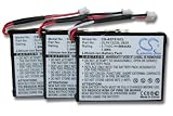 Tecnología: Li-Ion Set x 3 baterías vhbw 500mAh para teléfono Fijo inalámbrico AEG Fame 510 por DLP413239 / 0829