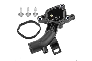 LithTor Boîtier Thermostat Sortie Eau Flange Liquide Refroidissement Capteur 25192985 pour Opel Corsa D E Adam Astra J B14XEL A14XER