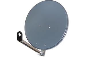 Gibertini Alu Spiegel 85 cm antrazith