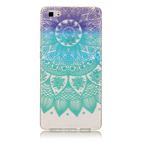 Huawei P8lite Funda   ALE-L21 Funda  FQY-TEC  altamente transparente  Silicona  TPU blanco  Funda para Huawei P8lite  5 0   31
