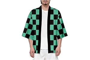 Silver Basic Unisex Anime Cardigan Kimono Costume Camicia Giacca Kimono