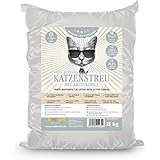 RinderOhr White Katzenstreu mit Aktivkohle 15kg