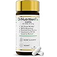 DrNutritionFix™ Vitamin K2 Vital® Delta by Kappa from Europe (99+% All-Trans) 55 mcg Menaquinone MK7 - Vitamin K2 as found in nature - First time in India - 60 Vegetable Capsules