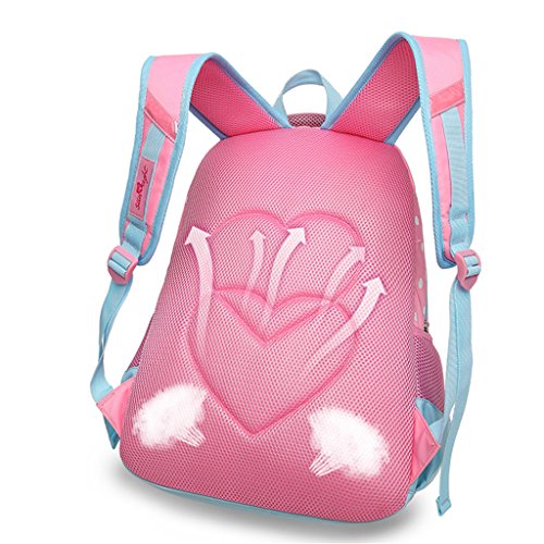 Cartable Fille, Sac à dos Enfant Impermeable Sacs d'ecole Primaire