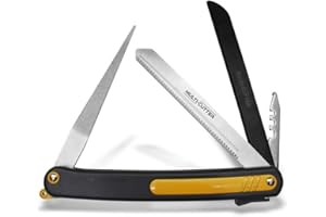 MAGIC-SAW Multi Cutter That is Folding Special Blades, Hacksaw, Carbide Saw, Glass Cutter, Wood Saw and Even Sharpener Such as Swiss Army Knife, Portable, Necessary in Camping, Fishing, Hiking, Outdoor Indoor