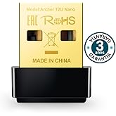 TP-Link Archer T2U Nano, AC600 Nano Wireless USB Adapt&ouml;r