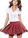 Produktbild r-dessous Schulmädchen Kostüm School Girl Schul Uniform Abbi Party Karneval Groesse: L