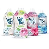 Vernel Max Konsantre &Ccedil;amaşır Yumuşatıcısı 2x1440ml Şakayık+H.Cevizi+ 2x1320ml &Ccedil;i&ccedil;ek Ferahlığı+Buz Serinliği