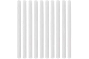 Hbaebdoo Humidificateur Coton-Tiges, Bâton de Recharge Humidificateur Portable Personnel USB Humidificateur Filtre éLéMents de Remplacement 10 PièCes