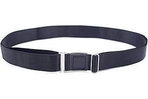 NestNook Adjustable Shirt Stay Belt Non-Slip Grip Underwear Waistband Clip Anti-Wrinkle Band for Men Women