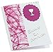 Produktbild 10 x Einladung Einladungskarte Kommunion Einladungen KK018 (pink)