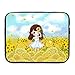 Price comparison product image ASKSWF Laptop Sleeve Case Protective Bag Cartoon Sunflower Girl Printed Ultrabook Sleeve Bags Cover For 15 Inch Macbook Pro/Notebook/Ultrabook/Lenovo Dell/Women/Men