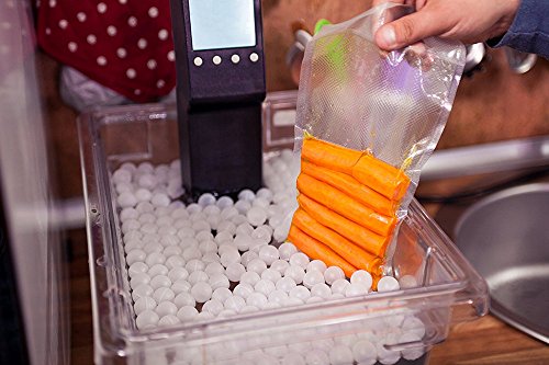 Locisne Sous Vide Kochen Bälle BPA Free 20mm 250 Bälle mit Mesh Trockentasche Für Anova Joule Herde Wasser Bad Kochen und Sous Vide Container - 5