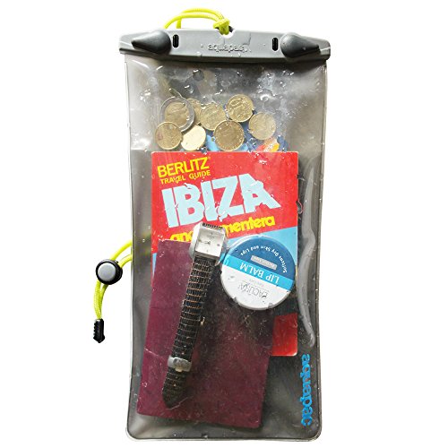 Aquapac Sacchetto a tenuta stagna per apparecchi elettronici, taglia L, 29 cm, grigio (trasparente/grigio)