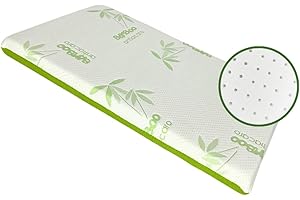 IDELIO Memory Touch Matelas pour lit bébé 51 x 82 x 6 cm | Cadre en polyuréthane avec trous haute densité, EN 16890:2017 CertiPUR™, OEKO-TEX®