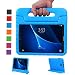 Produktbild LEADSTAR Samsung Galaxy Tab A 10.1 (2016) Kinder Hülle Case mit umwandelbarer Handgriff Super Leichte Stoßfeste Schutzhülle Tasche Cover für Samsung Tab A 10.1 T580N / T585N - Blau