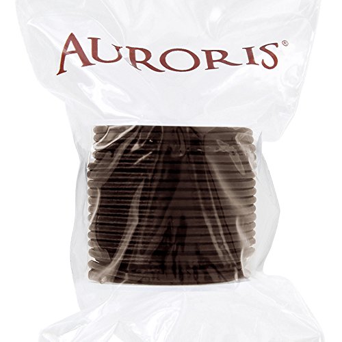 Auroris 10 m Rolle Lederband, rund Durchmesser 3 mm, braun - 2