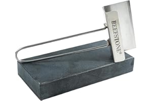 ‎BEEFSTONE BEEFSTONE Hebewerkzeug für Lavasteine, Zum sicheren Transport der heißen Lavasteine der Modelle Uno und Due, 100% Edelstahl, Originalzubehör