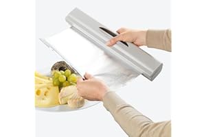 ‎HAGEN GROTE Hagen Grote Folienschneider, schneidet Alufolie und Frischhaltefolie bis zu 30 cm Breite, trennt sauber und exakt, für alle handelsüblichen Rollen