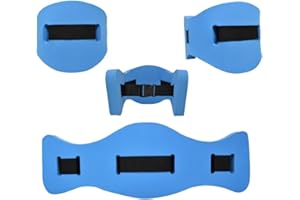 AQASKIN Cintura acquagym galleggiante per sport in acqua, cintura galleggiante per adulti/ragazzi, attrezzo per acquagym, fitness, acqua jogging, nuoto. Cintura Regolabile.