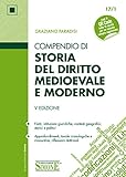 Image de Compendio di Storia del Diritto Medievale e Moderno: • Fonti, istituzioni giuridiche, contesti geografici, storici e p