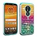 Produktbild Beeren-Zubehör Moto E5 Play Hülle, Moto E5 Cruise Luxus Glitzer Bling Case Nieten Strass Kristall Hybrid Dual Layer Armor Case für Motorola E Play (5. Generation) Never Stop Dreaming