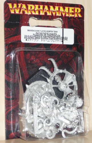 Preisvergleich Produktbild GW Warhammer Fantasy Ding-Schredder Waffenteam Skaven