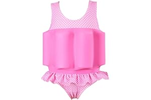 IMEKIS Maillot de bain pour garçon fille avec flottabilité réglable maillot de bain flottant apprendre à nager combinaison gilet de plage vêtements de natation 18 Mois-6 ans