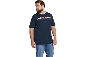 JACK & JONES Men's Jjecorp Logo Tee Ss Crew Neck Noos Ps T-Shirt, 3XL