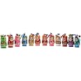 STOBOK Matryoshka Russian Dolls Key Chains Nesting Doll Key Rings for Handbag Mobile Phone Backpack,Pack of 12