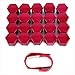 Produktbild SurePromise One Stop Solution for Sourcing 20x Universal 17mm Radmuttern Radschrauben Kappen Set Radschraubenkappen Radkappen inkl. 2 Abzieher