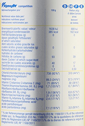Xenofit Kohlenhydrat-Getränk competition, Citrus-Frucht, 672g - 2