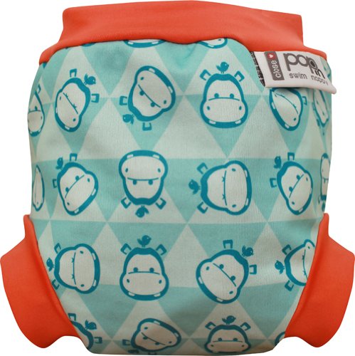 Close Parent Swim Nappy, XL 29lbs+, Hippo