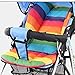 Produktbild Wasserdicht Leicht Baby Kinderwagen Buggy Kinderwagen Kissen Pad zufällige Farbe